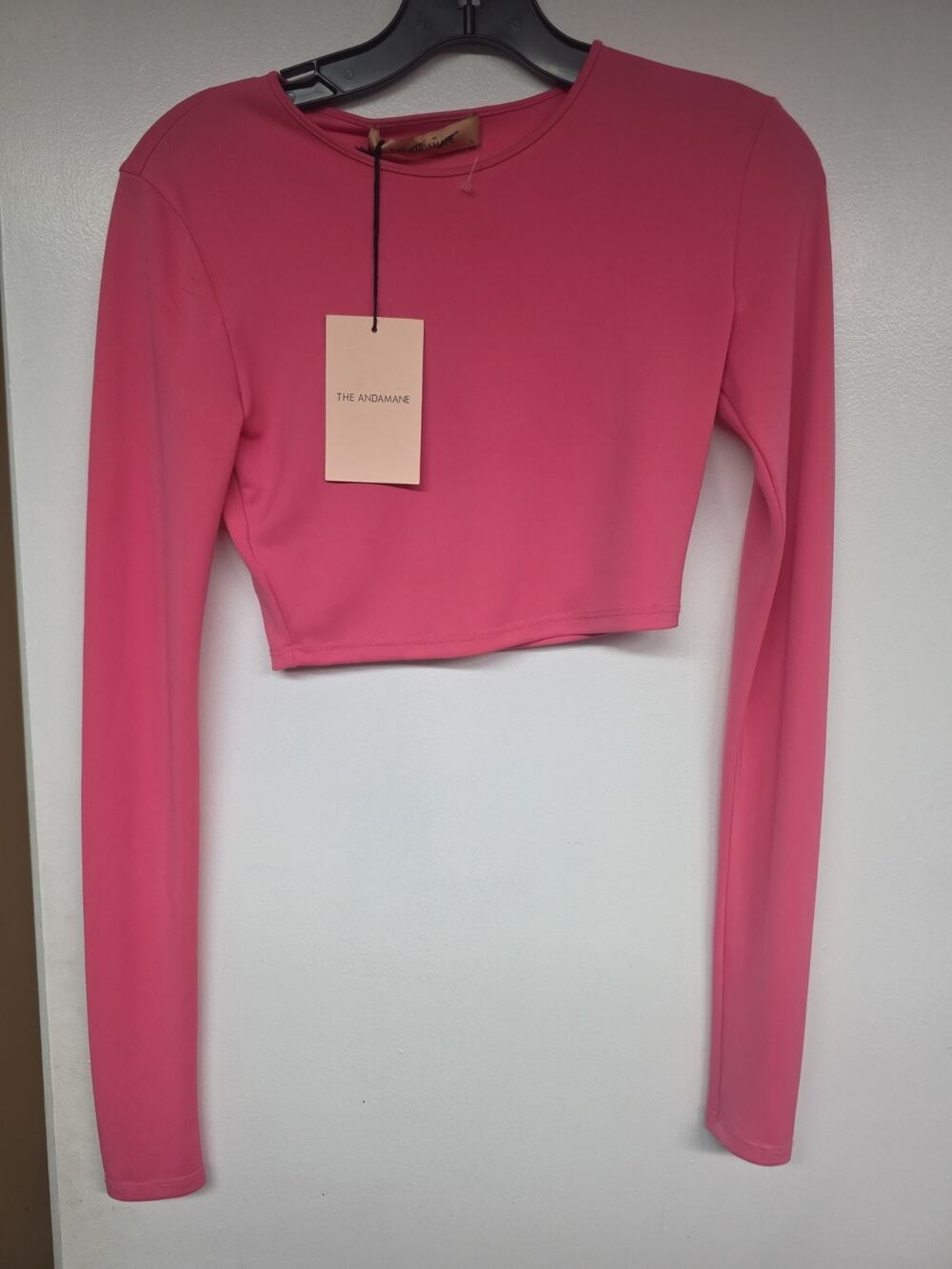 The Andamane Size 38 Pink Crop Top